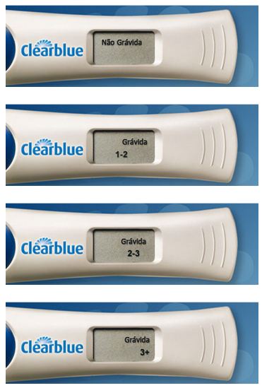 teste de gravidez com indicador de semanas 3